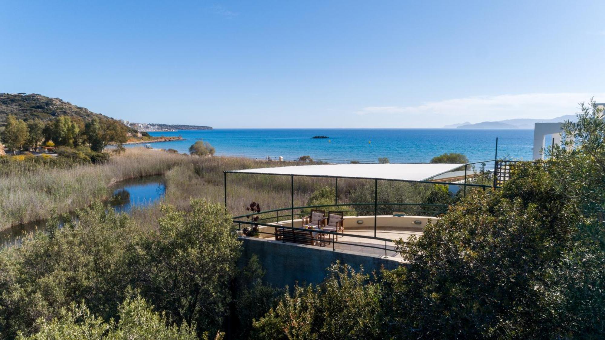 Coastal Dream Beachview Jacuzzi& Sauna Amoudara  Exterior foto