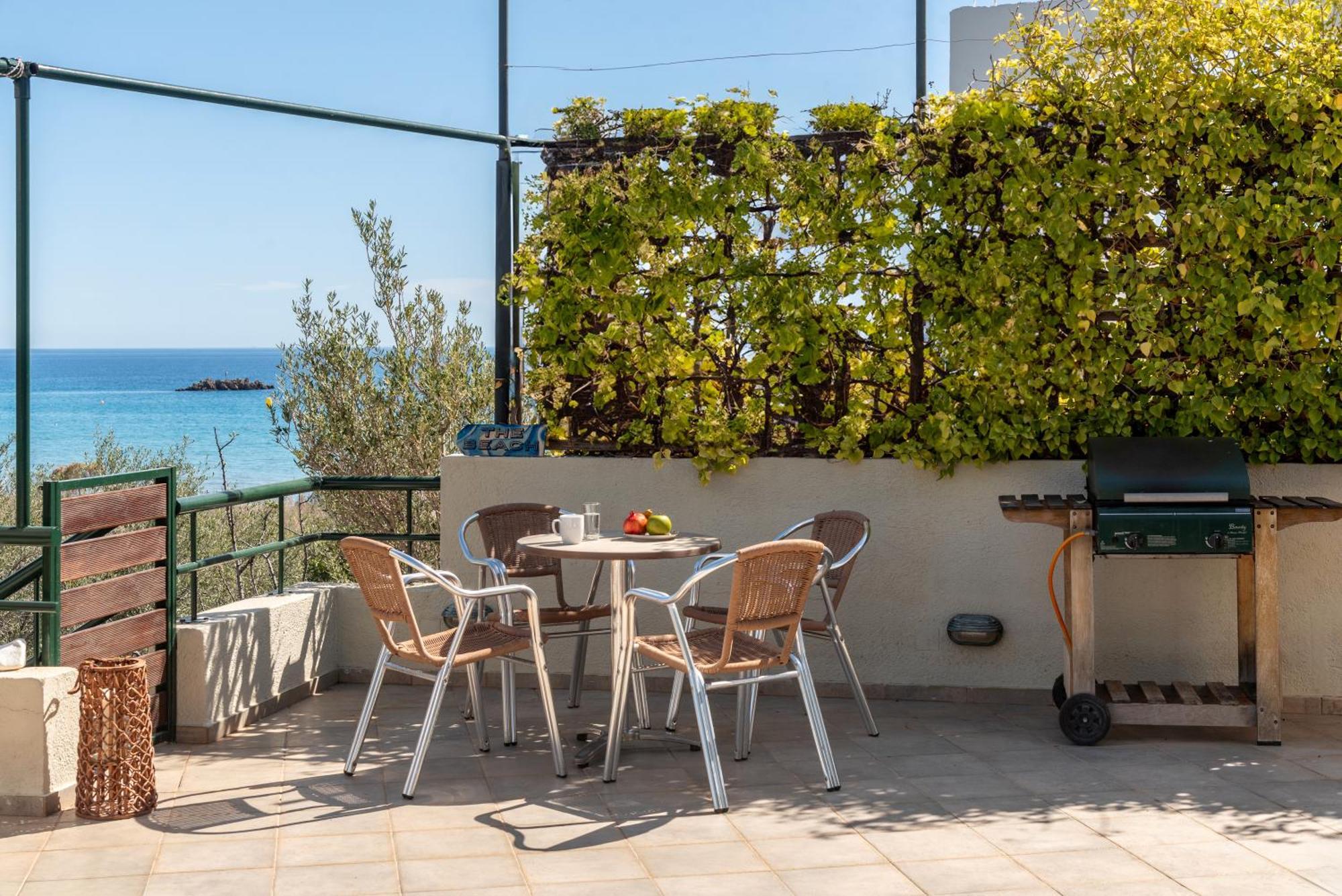 Coastal Dream Beachview Jacuzzi& Sauna Amoudara  Exterior foto
