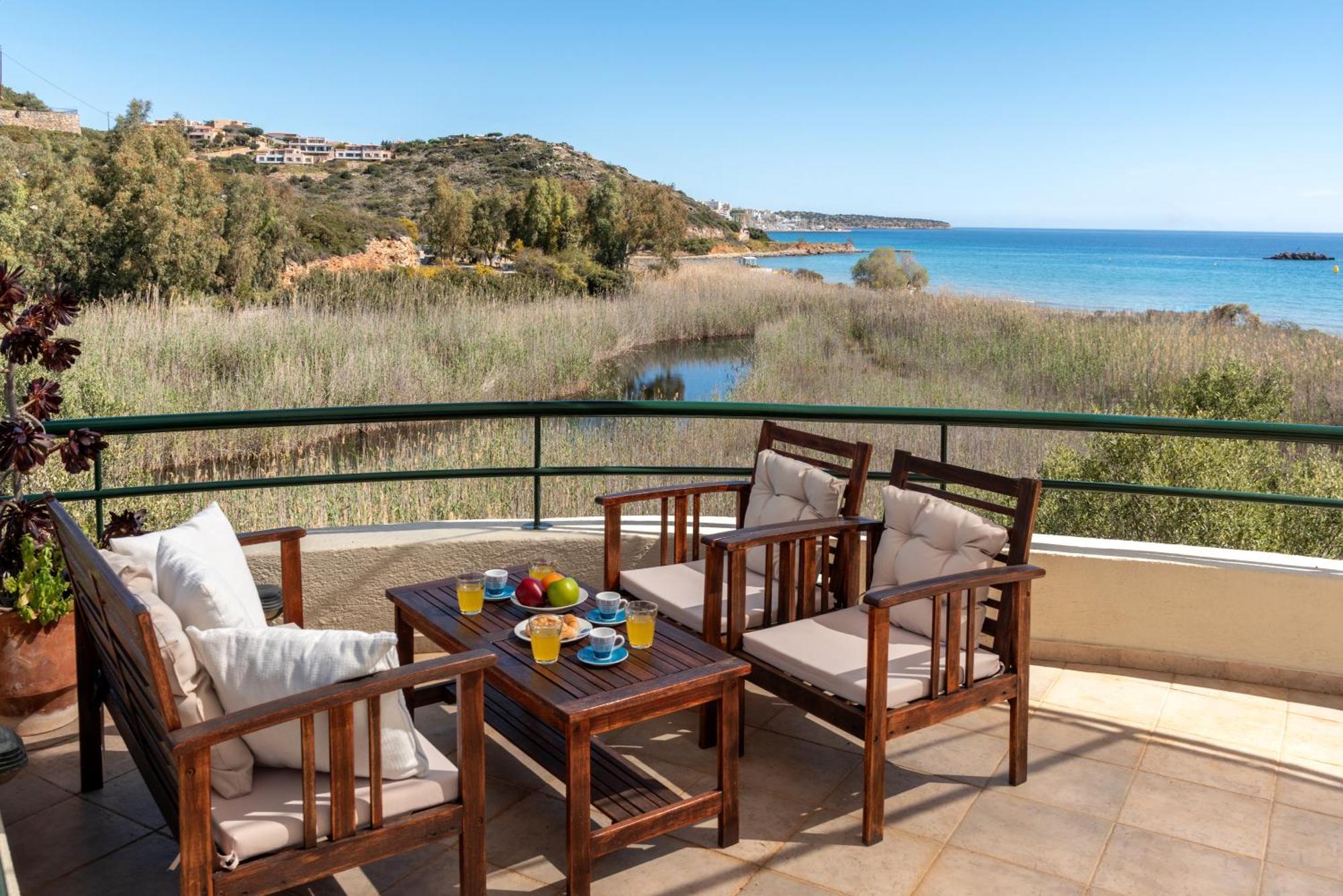Coastal Dream Beachview Jacuzzi& Sauna Amoudara  Exterior foto