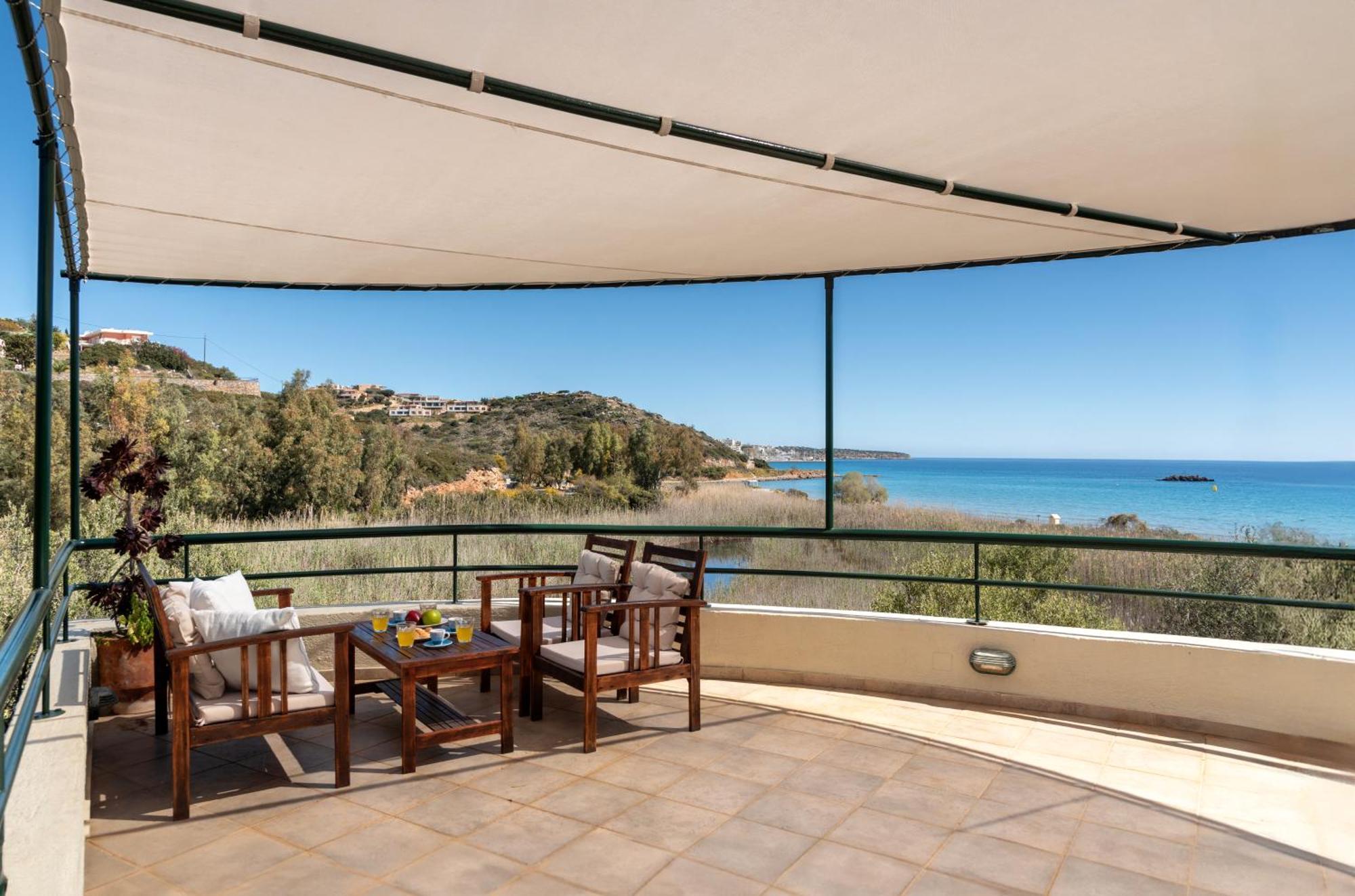 Coastal Dream Beachview Jacuzzi& Sauna Amoudara  Exterior foto