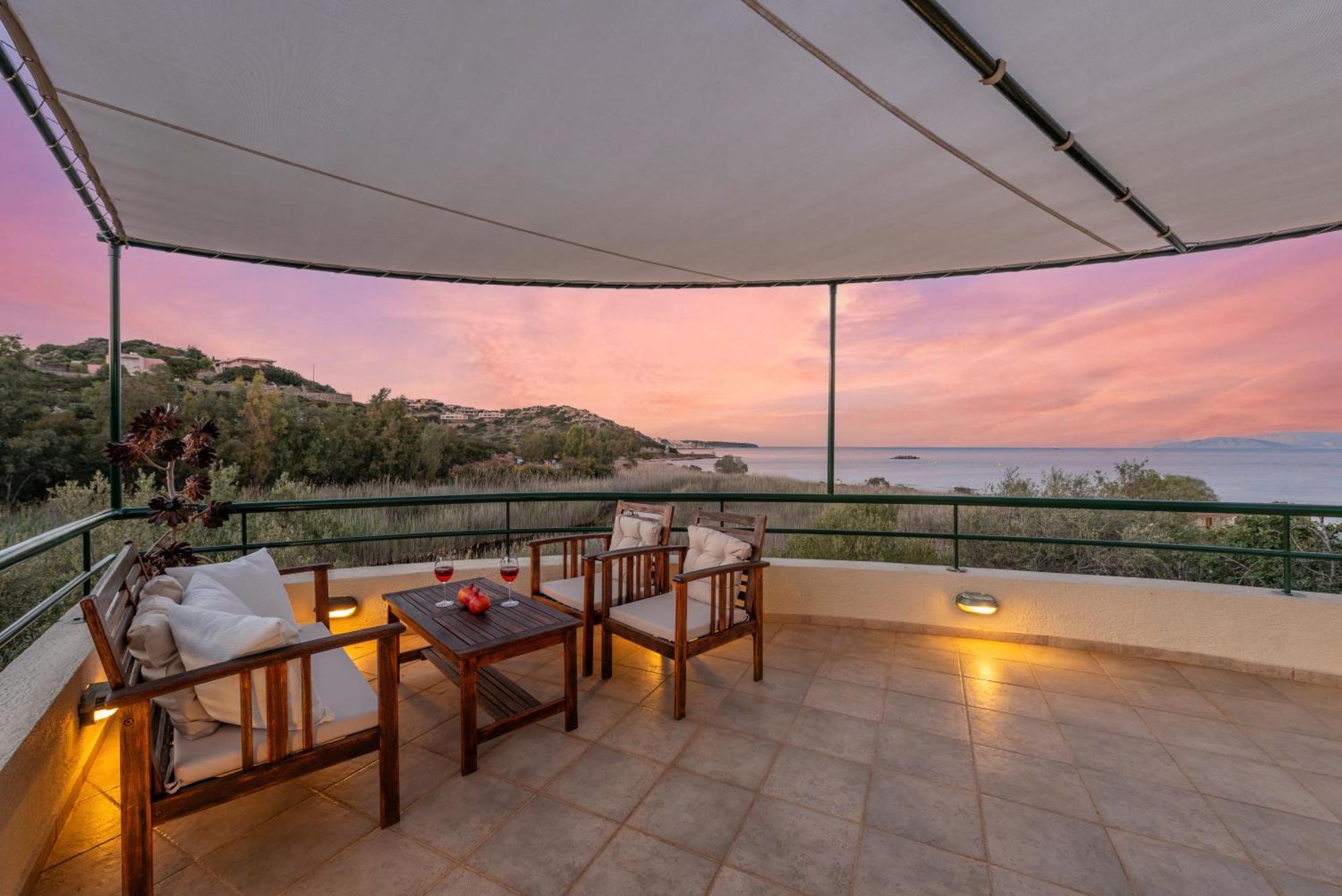 Coastal Dream Beachview Jacuzzi& Sauna Amoudara  Exterior foto