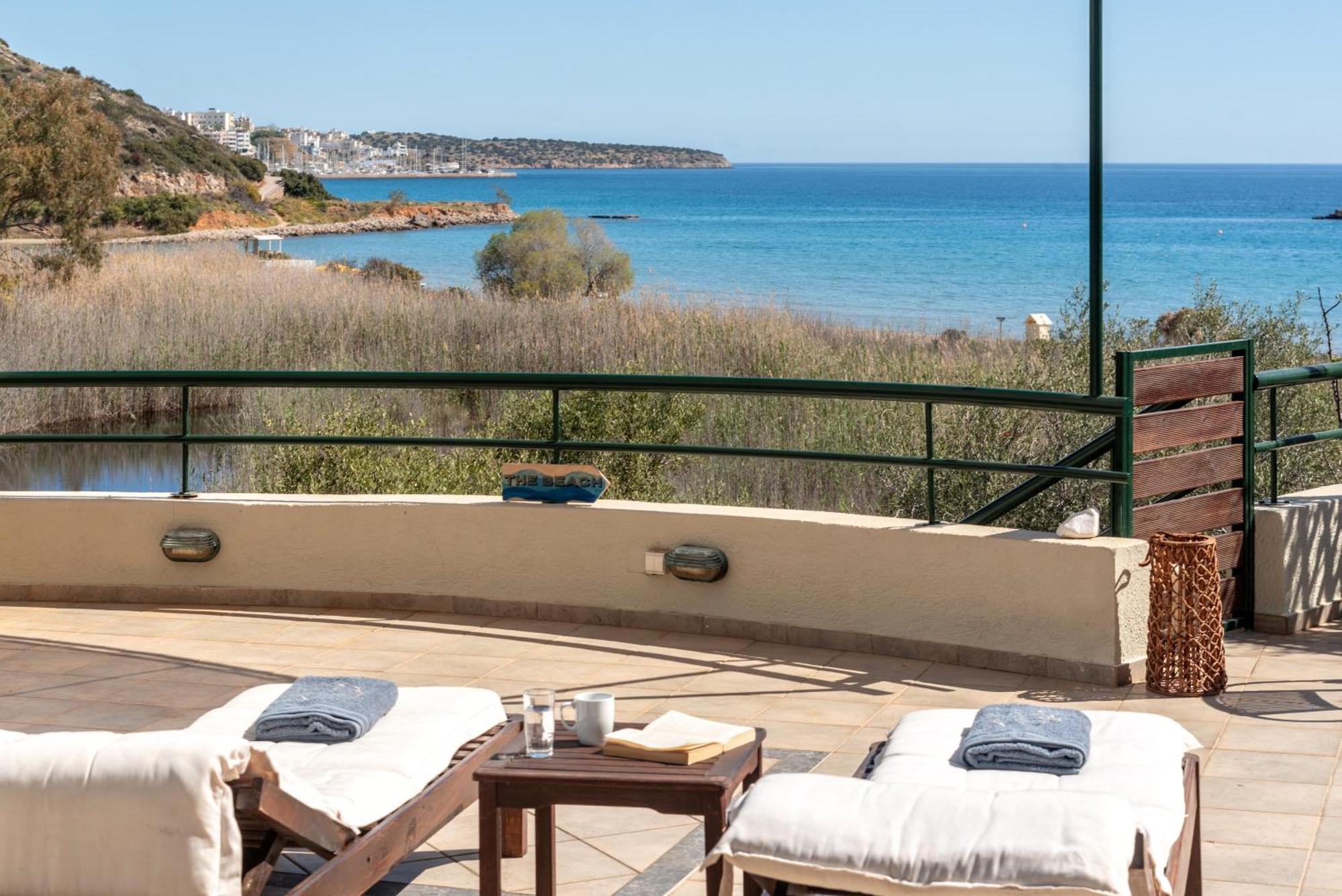 Coastal Dream Beachview Jacuzzi& Sauna Amoudara  Exterior foto